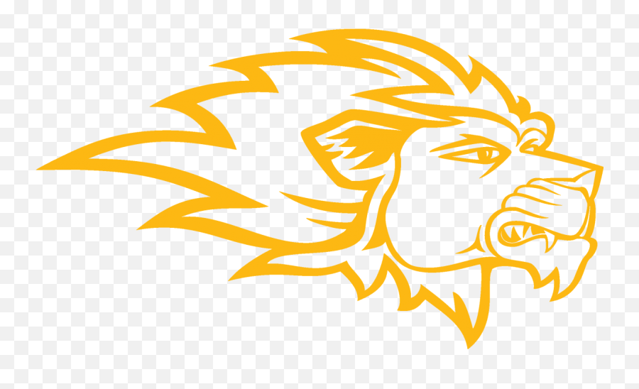 White And Orange Lion Logo - Emmanuel College Georgia Logo Png,Orange Lion Logo