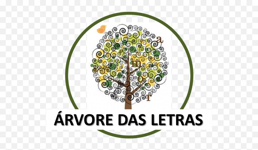 Arvore De Letras Png Transparent Images - Arbol Con Letras Png,Letras Png