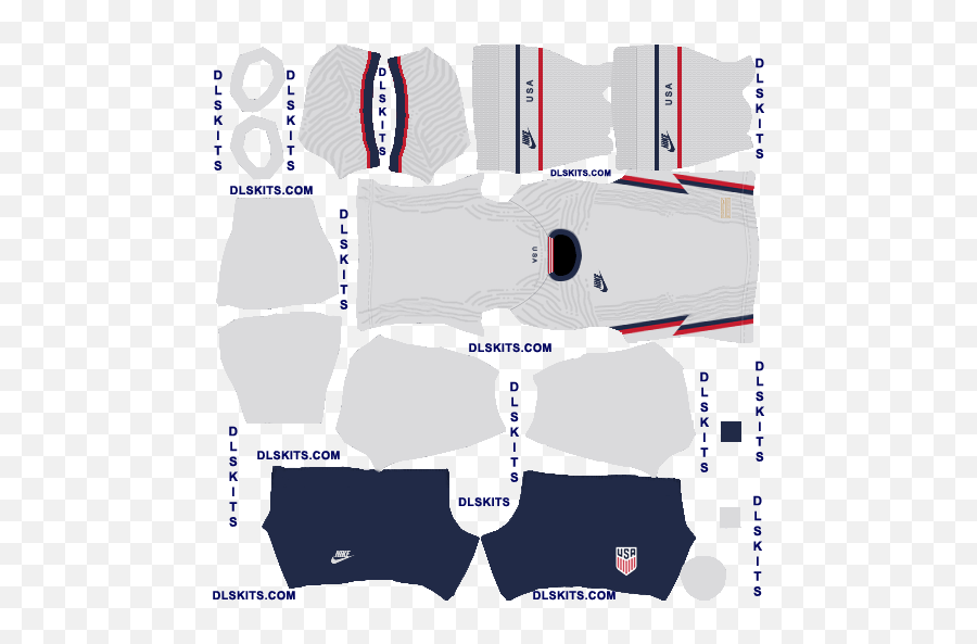 Nike Usa 2020 Dream League Soccer Kits - Dls 2020 Kits Tottenham Png,Nike Soccer Logos