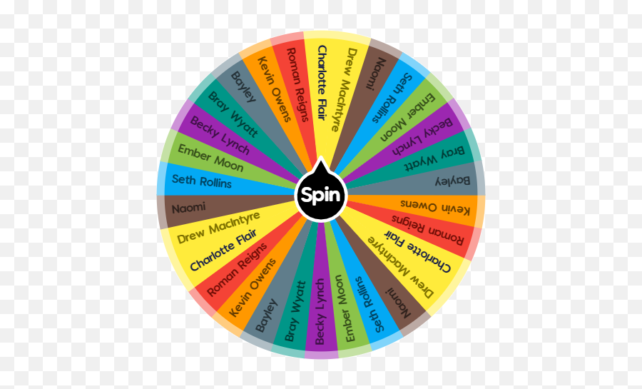 Wwe Superstars Spin The Wheel App - Circle Png,Bray Wyatt Png