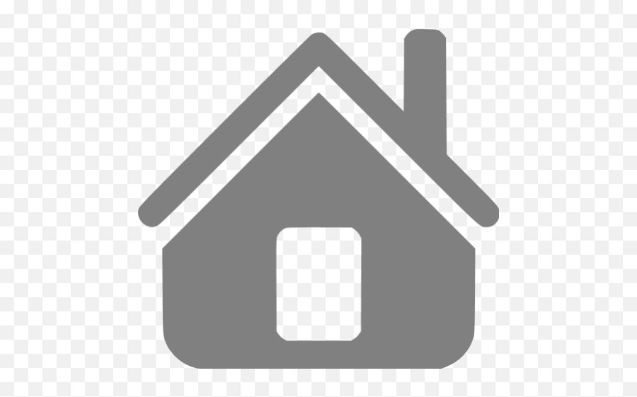 Gray Home Icon - Red Home Icon Transparent Png,House Icon Transparent