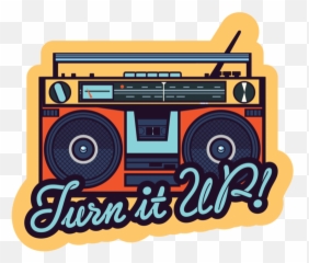 957 - Sounds Boombox Cassette Player png
