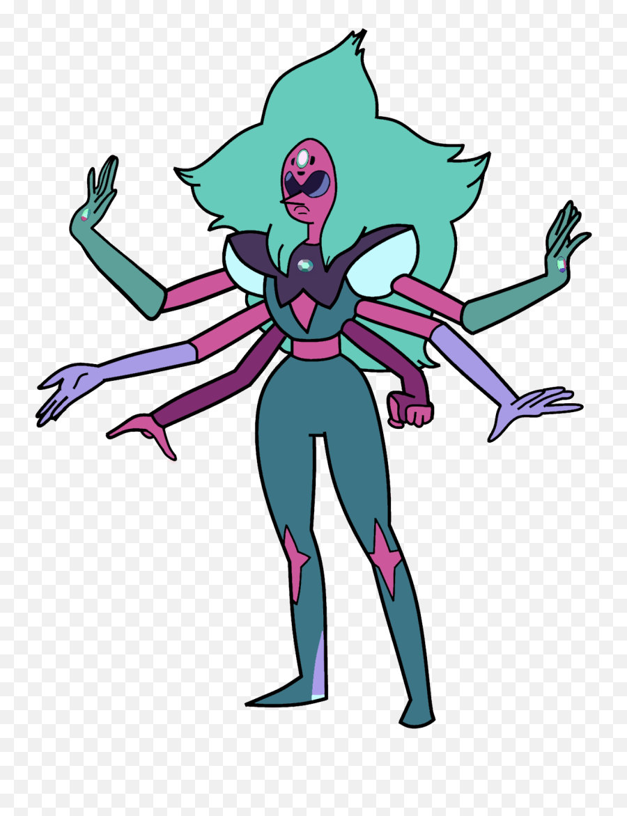 Eric33345sugilite And Alexandrite - Steven Universe Pearl All Three Gems Fused Png,Steven Universe Amethyst Png