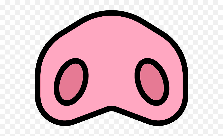 Pig Nose Emoji Clipart Free Download Transparent Png - Pig Nose Clip Art,Pig Emoji Png