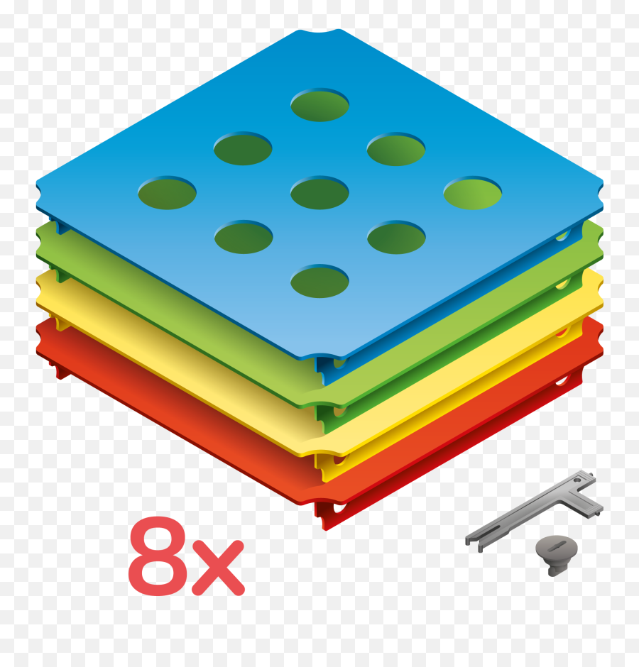 Hole Panel Set Xxl - Quadro Platten Set L Png,Paper Hole Png