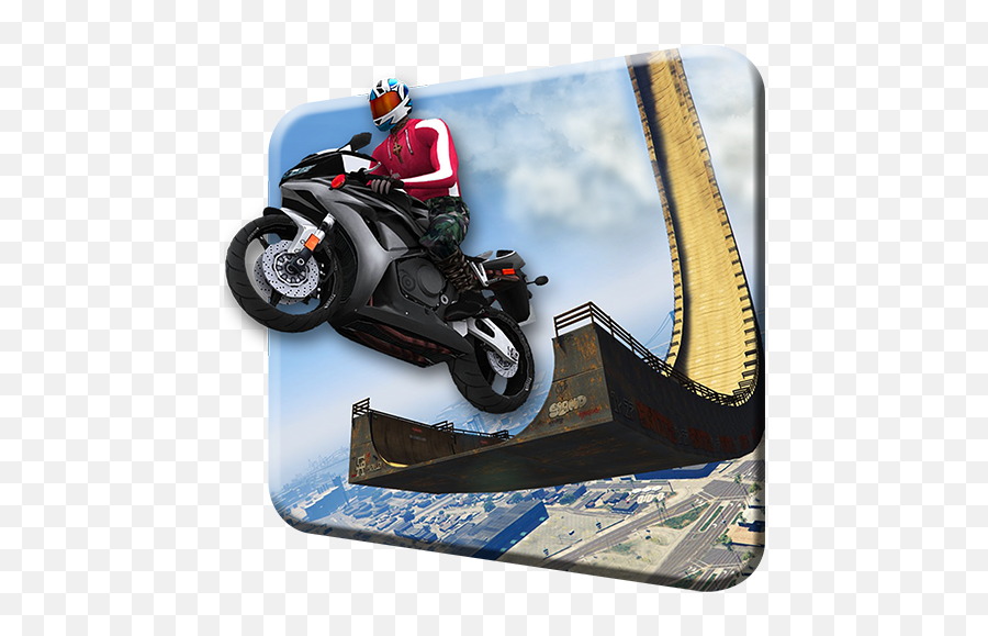 Impossible Mega Ramp Moto Super Bike Racing Superhero 3d Free - Superbike Racing Png,Moto Moto Png