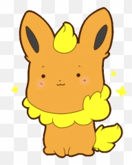 Flareon Chibi Gif My Art Pokémon Amino - Pokemon Transparent Gif Chibi Png,Pokemon Gif Transparent