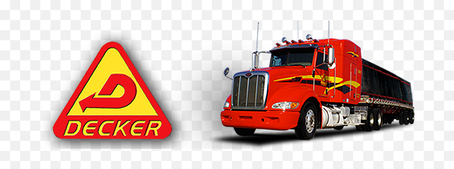 Download Decker Logo - Flatbed Truck Logo Full Size Png Commercial Vehicle,Tow Truck Logo