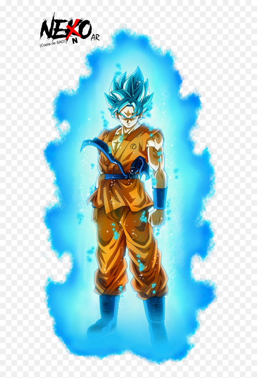 Dragon Ball Z Goku Blue Hair  Fictional Realities