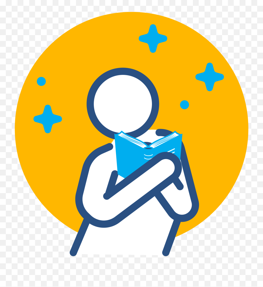 Hands Holding Book Icon Child Reading - Dot Png,Reading Book Icon