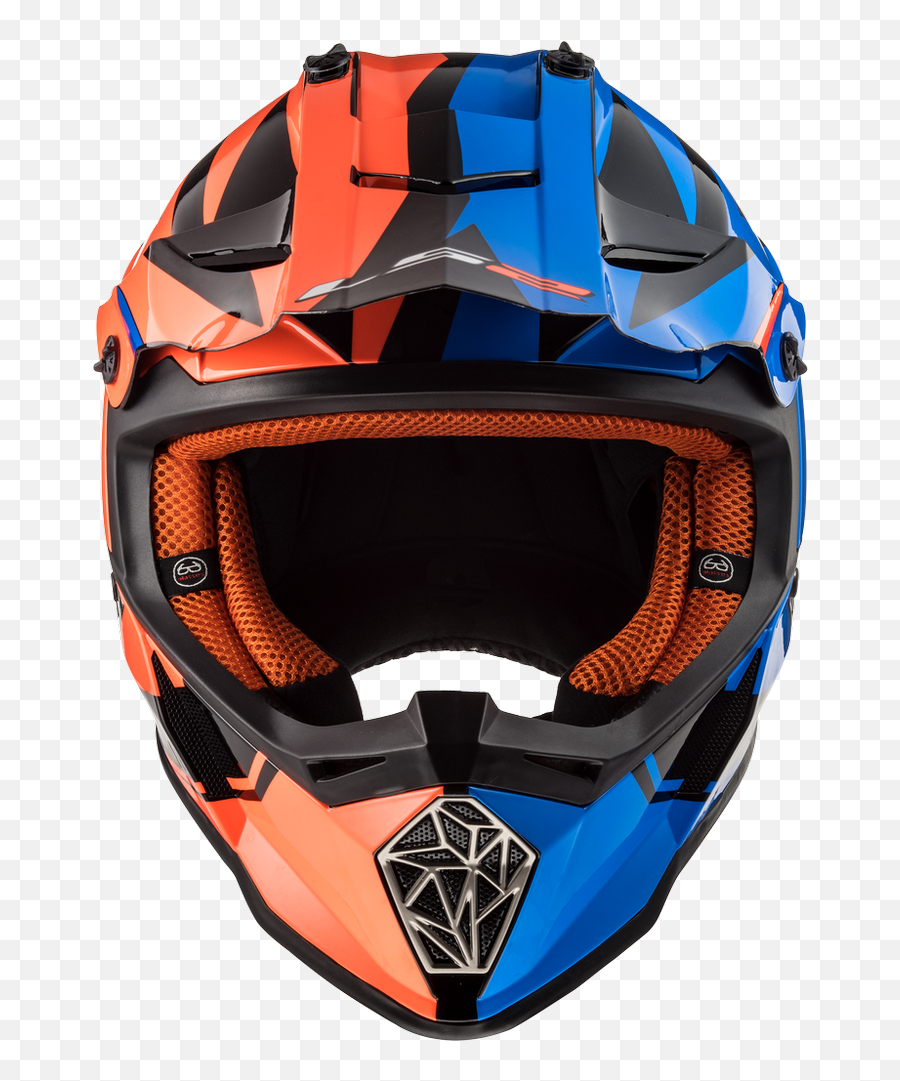 Ls2 Fast V2 Mx437 - Two Faced Motorcycle Png,Blue Icon Motorcycle Helmet