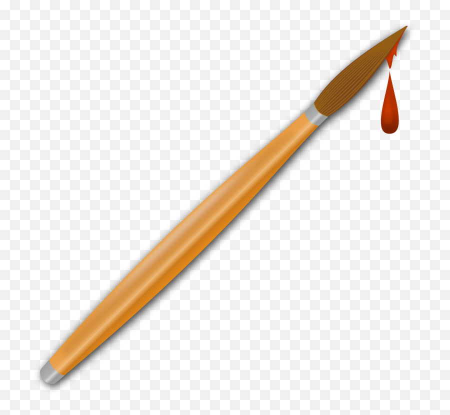 Paintbrush Paint Artist - Free Vector Graphic On Pixabay Paint Brush Drip Png,Paintbrush Transparent Background
