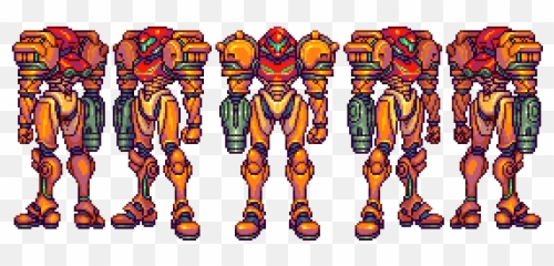 Mr Pixelor - Metroid Armor Png,Samus Png