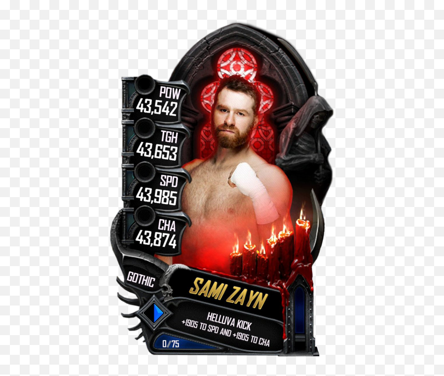 Sami Zayn - Wwe Supercard Jeff Hardy Png,Sami Zayn Png