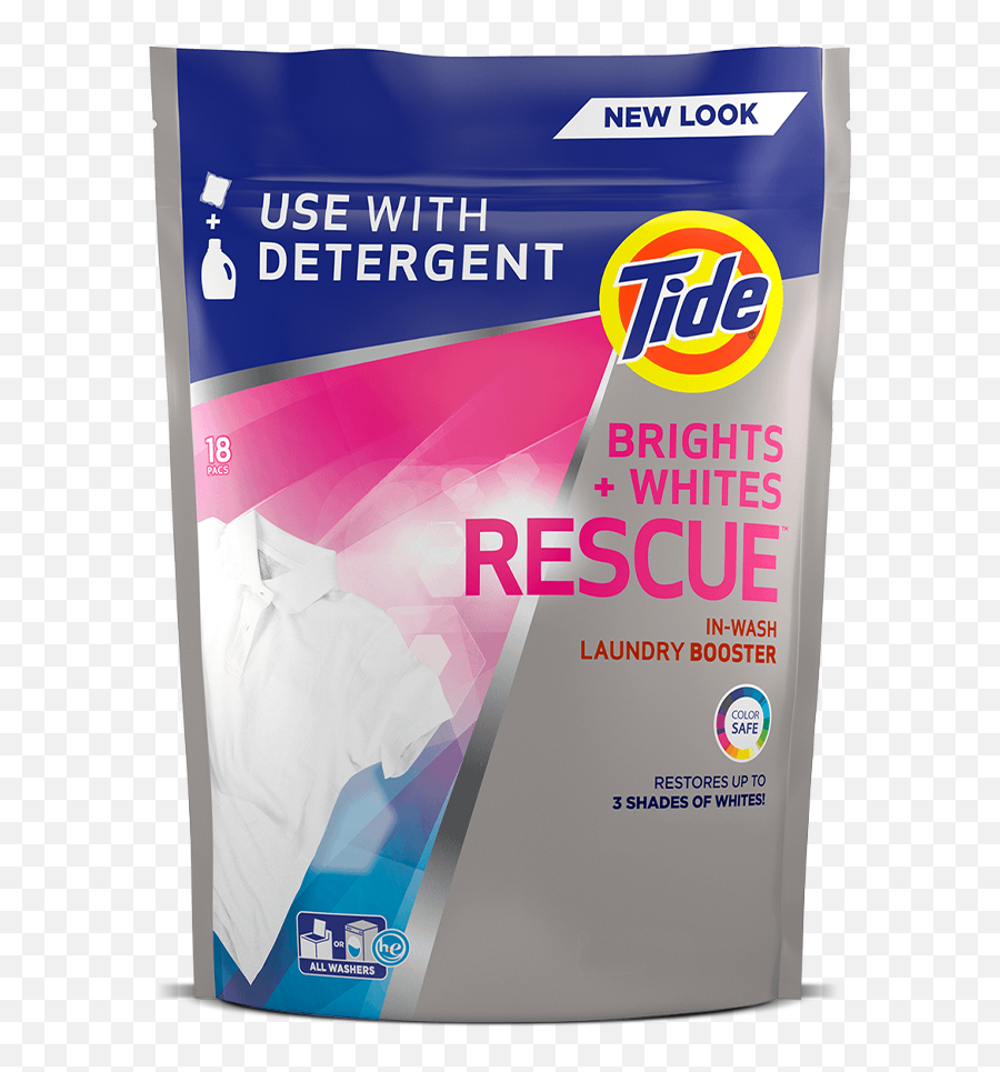 Tide Brights Whites Rescue - Tide Png,What Is The White With Grey Stripes Google Play Icon Used For