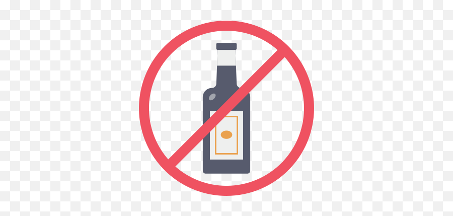 No Alcohol - Free Signaling Icons No Alcohol No Background Png,No Alcohol Icon