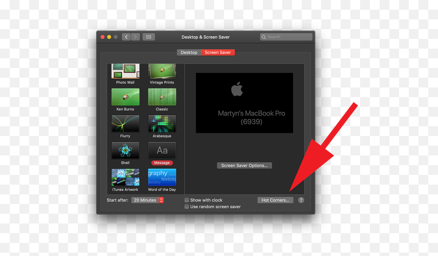How To Turn A Macu0027s Screen Off - Macworld Uk Schermbeveiliging Mac Png,Flurry Icon