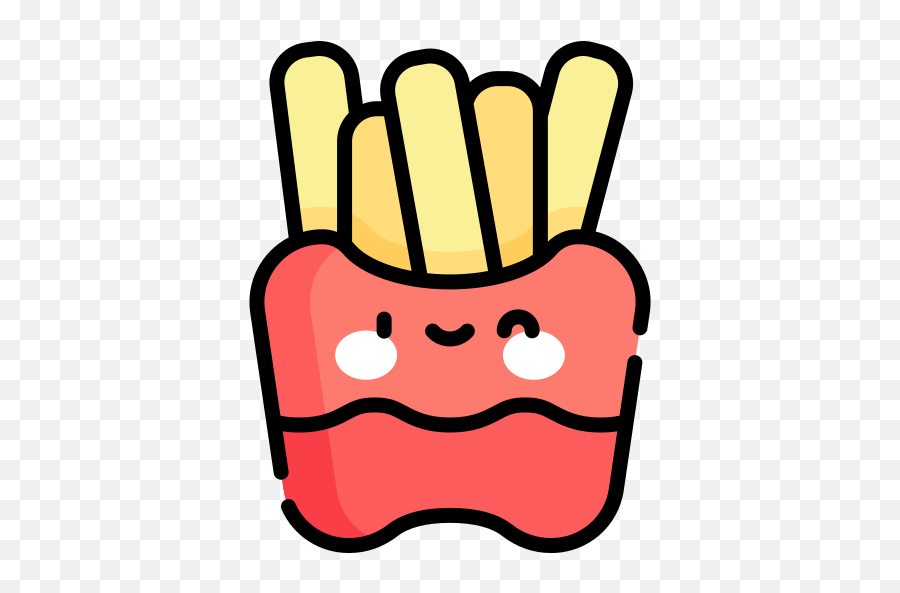 French Fries - Free Food And Restaurant Icons Happy Png,French Fry Icon