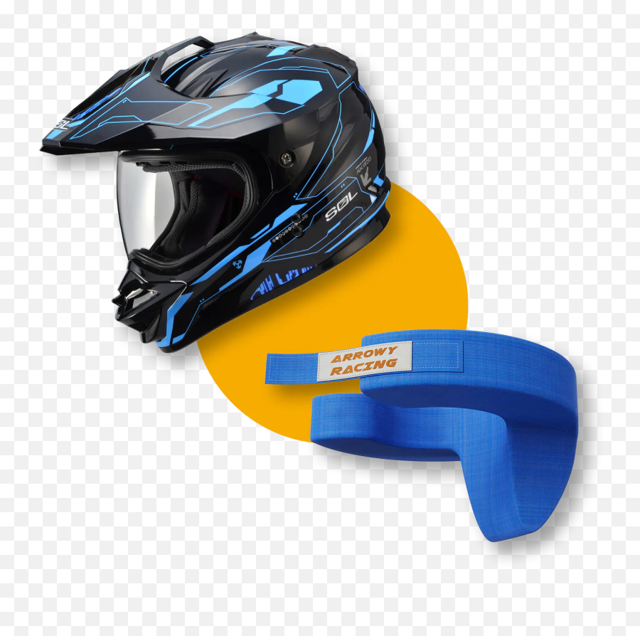 Arrowy Racing - Sol Off Road Helmets Png,Icon Ssr Helmet