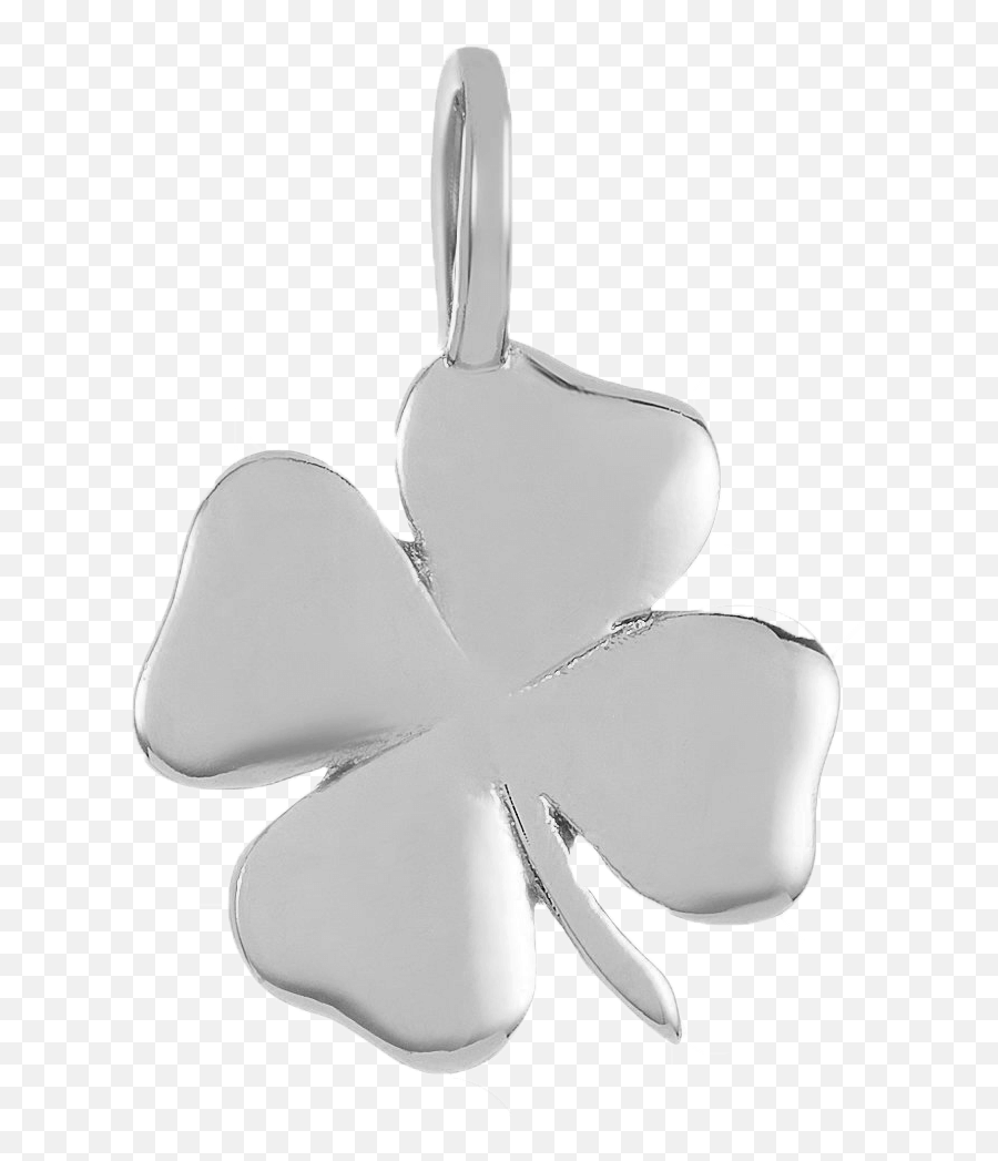 Icons Lucky Clover Necklace Charm - Solid Png,Black Clover Icon