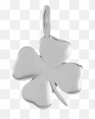 Icons Lucky Clover Necklace Charm - Solid png