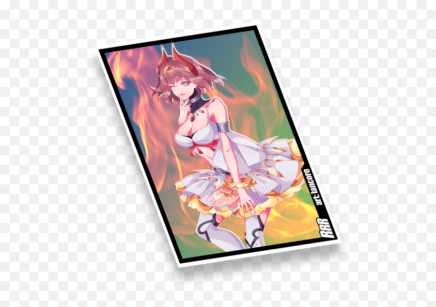Self - Paced Maiden Sleeves X4 Fictional Character Png,Star Guardian Ahri Icon