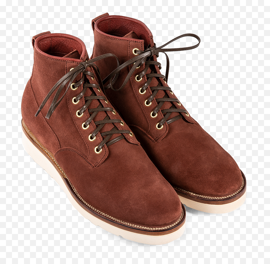 Viberg Scout Boot - Sweet Potato Eco Veg Suede Huckberry Lace Up Png,Icon Chukka Boot