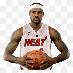 Lebron James Heat Png 3 Image - Lebron James Miami Heat,Lebron James Transparent