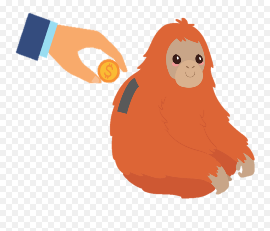Fundraising Orangutan Appeal - Happy Png,Orangutan Icon