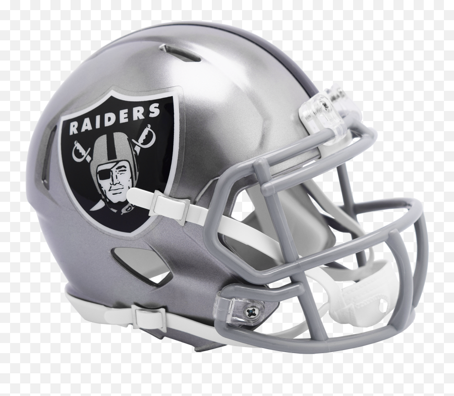 Las Vegas Raiders Flash Mini Speed Alternate Design Nfl - Black Raiders Mini Helmet Png,Raiders Icon