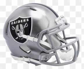 Las Vegas Raiders Flash Mini Speed Alternate Design Nfl - Black Helmet png