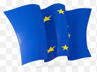 Waving Flag Illustration Of European Union Png
