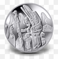 30 - Sterling Silver Coin Totem Pole 2005 The Royal 2005 Sterling Silver Totem Pole Coin Png,Totem Pole Png
