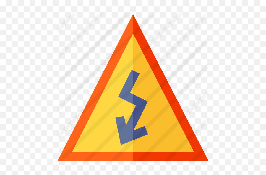 Lightning - Triangle Png,Yellow Lightning Png