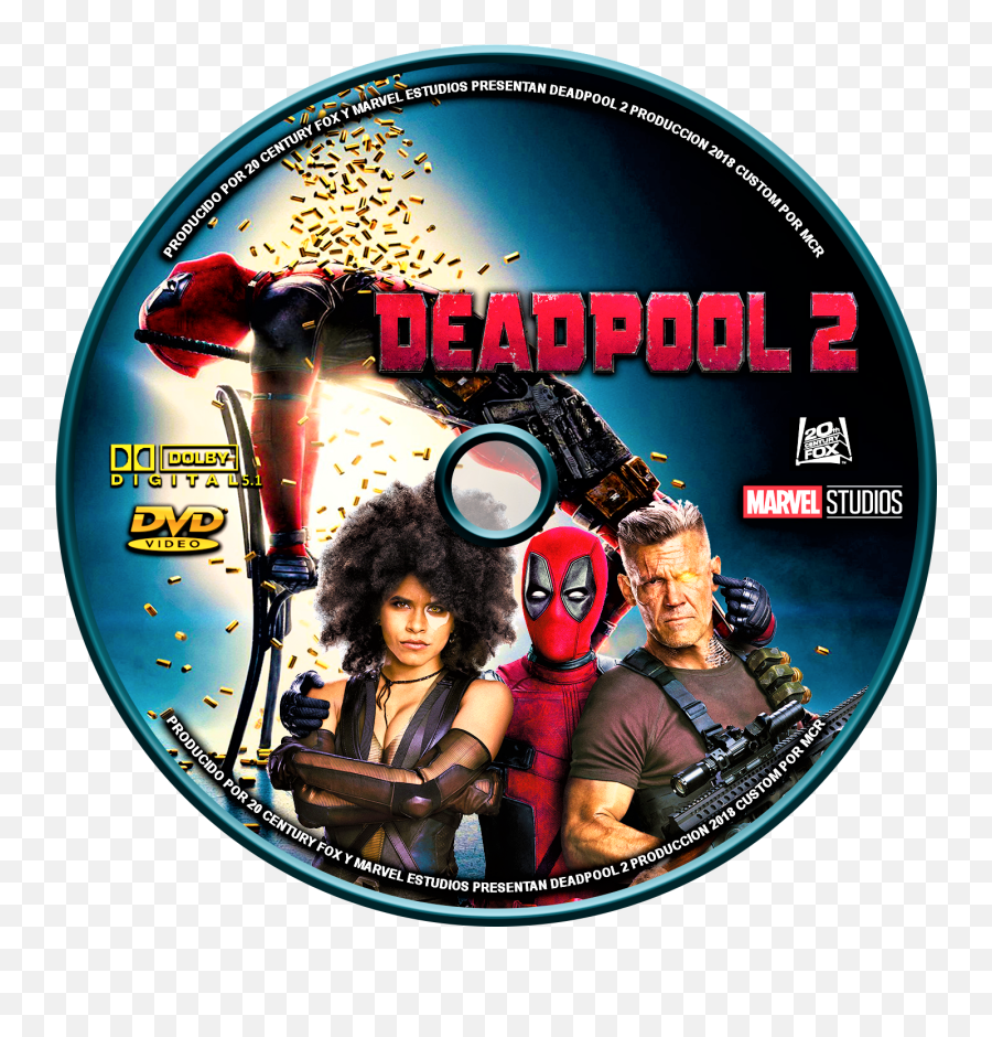 Download Compact Dvd Disc Deadpool Free Png Hq - Cover Dvd Deadpool 2,Dead Pool Png