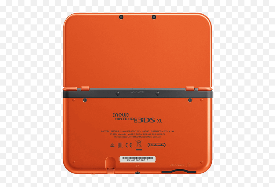 New Nintendo 3ds Xl Orange U0026 Black Console - 3ds Png,Nintendo 3ds Png