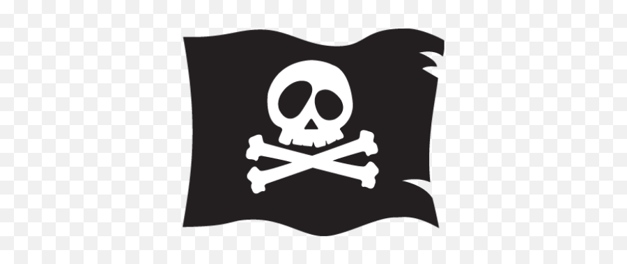 Pirate Flag Png Clipart Background - Jolly Roger Flag Kids,Pirate Flag Png