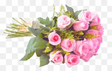 18 Rosas Rosadas - Buquê De Flores Png,Flores Png