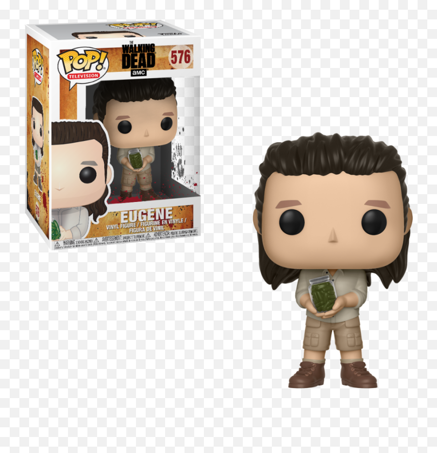 1436 3266 25204 Twd Eugene Pop Glam - Figurine Pop Stranger Things Hopper Png,Kenny Omega Png