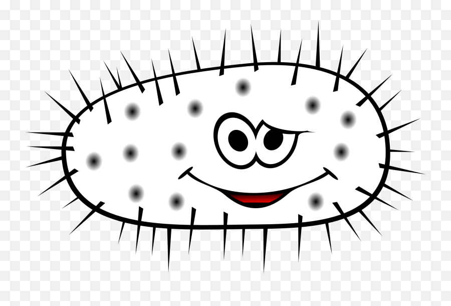Free Bacteria Cliparts Png Download - Germs Clipart Black And White,Bacteria Transparent Background