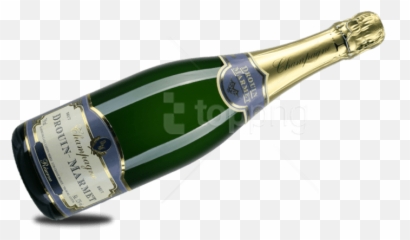 Sparkling Wine From A Bottle Png Images - Champagne