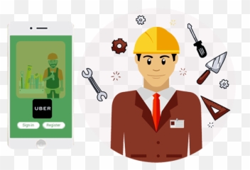 Best Handyman App - Handyman App Like Uber Ais Technolabs Illustration Png,Handyman Png