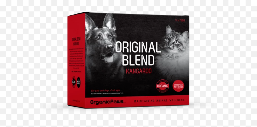 Organic Paws - Original Blend Kangaroo Frozen Australian Organic Paws Png,Kangaroo Png