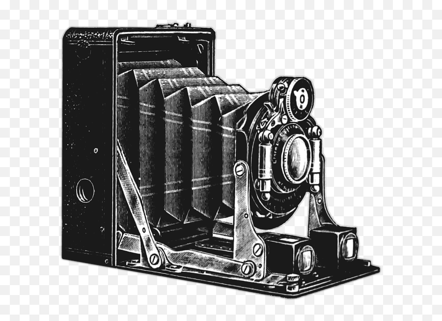 Transparent Vintage Camera - Old Camera Png,Polaroid Camera Png