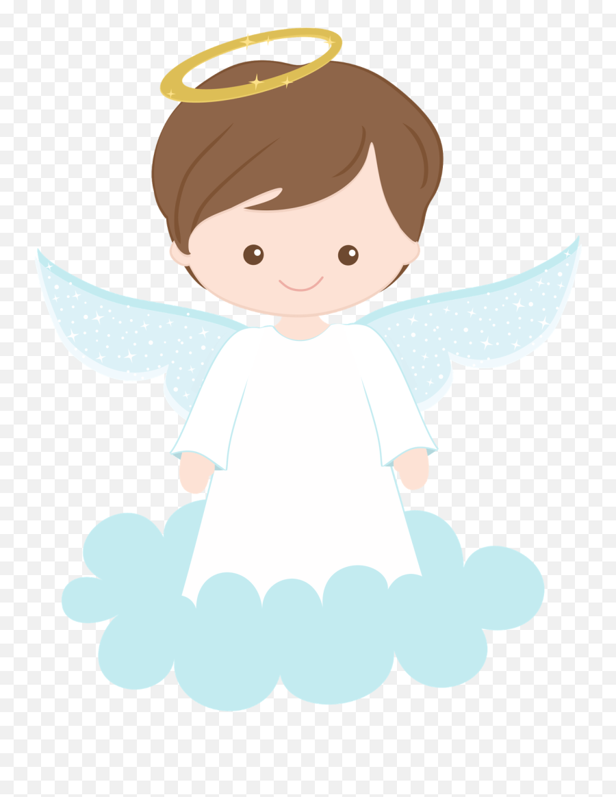 Baby Boy Baptism Angel Png - Anjo Menino Batizado Png,Angel Png