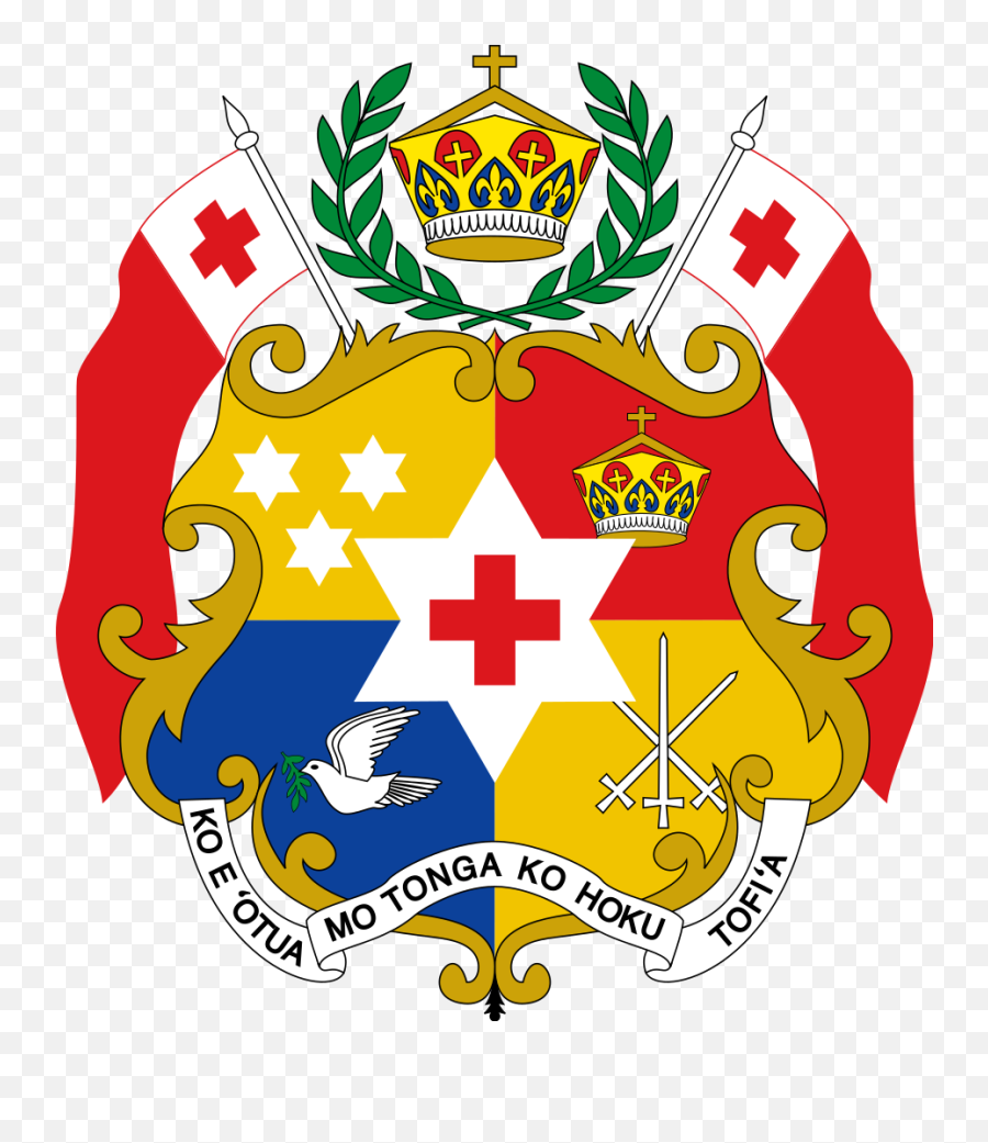Coat Of Arms Tonga - Tongan Coat Of Arms Png,Crest Png