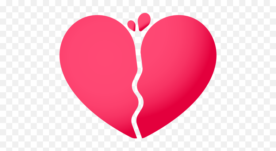 Broken Heart - Free Valentines Day Icons Transparent Background Heart Vector Png,Broken Heart Emoji Png