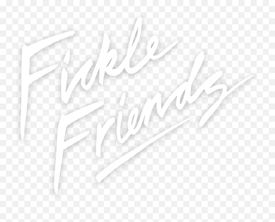 Fickle Friends Official Website Png Logo Font