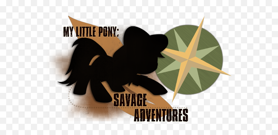 My Little Pony - Savage Adventures Poster Png,My Little Pony Logo