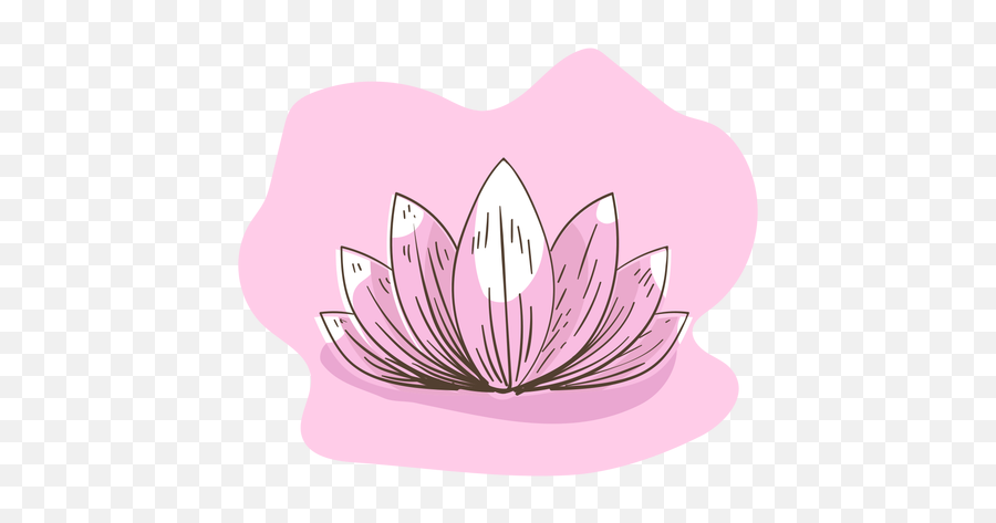 Lotus Illustration - Transparent Png U0026 Svg Vector File Flor De Loto Ilustracion,Lotus Transparent Background